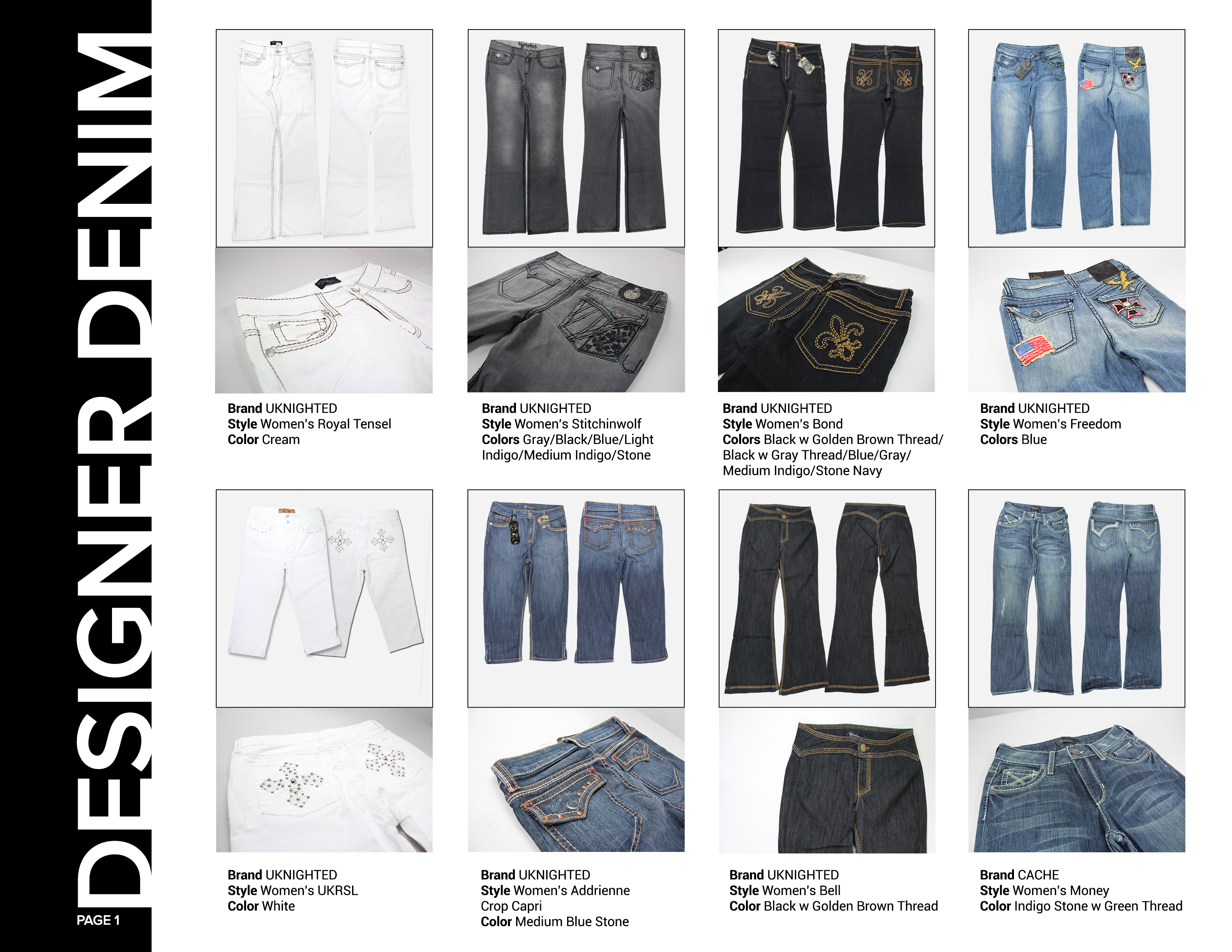 brand name jeans on sale